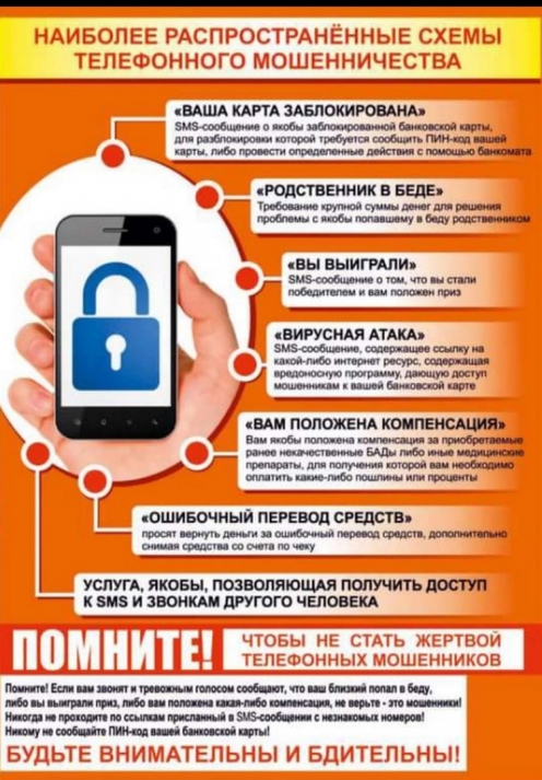 Схемы телефонного мошенничества