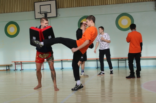 Открытый урок по тайскому боксу