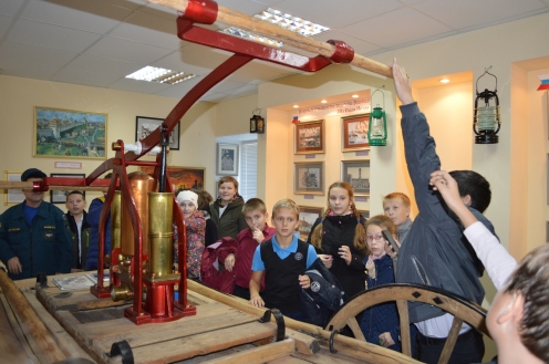 Экскурсия в пожарную часть