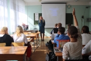 Профилактическая беседа с сотрудниками МЧС 